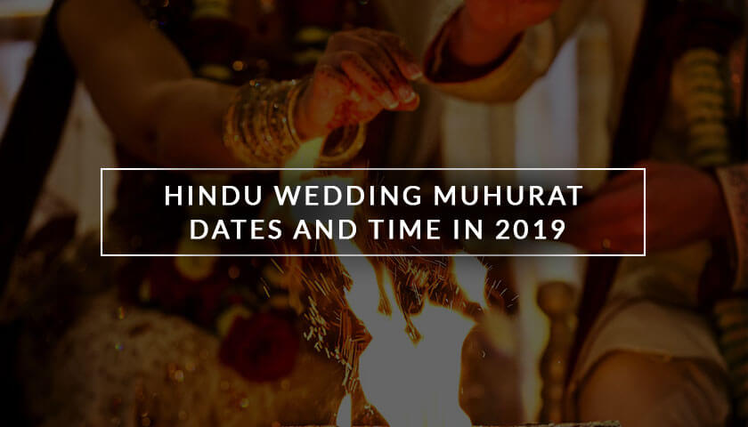 Hindu Marriage Dates In 2019