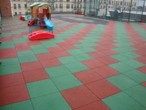 outdoor rubber flooring