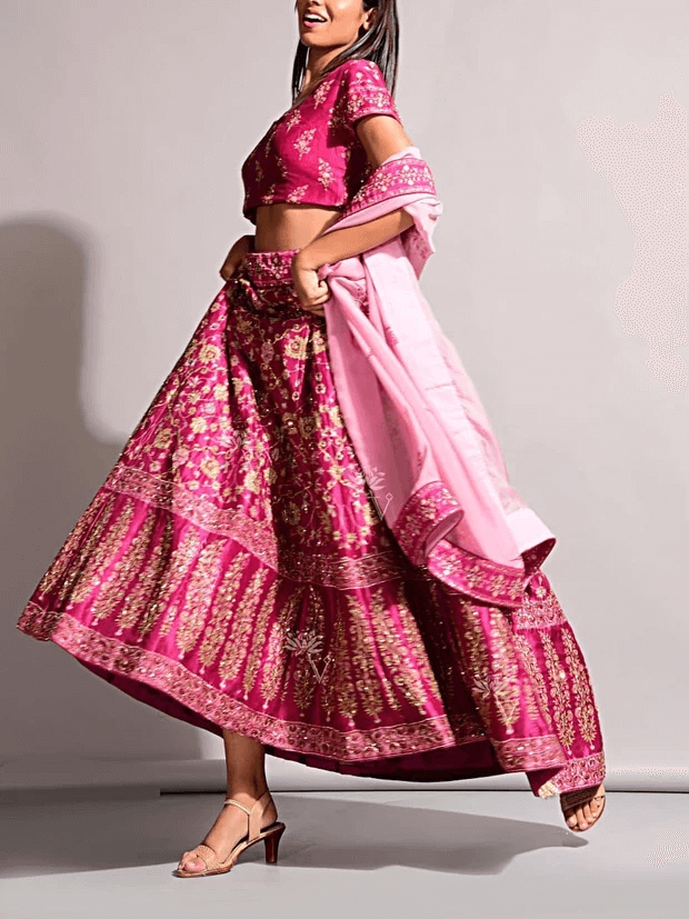 Indian Bridal Wedding Lehenga