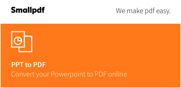 Convert Your PPT to PDF For Free!