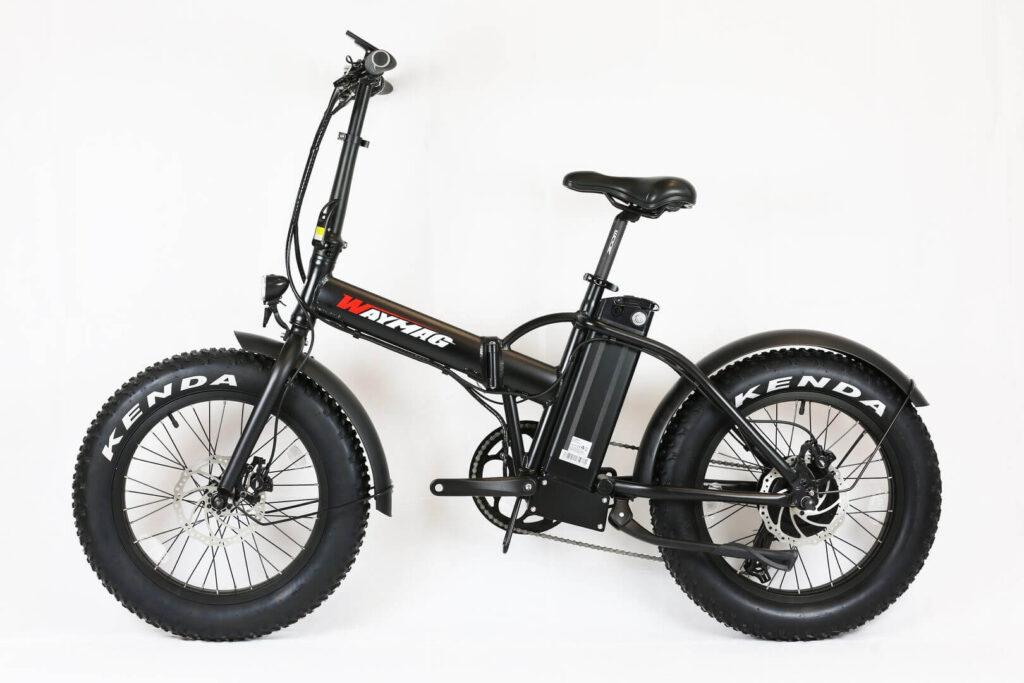 Ebike electric bike e-Fatbike folding bike Waymag WMX20s - 1000 Watt