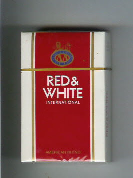Red and White Cigarette Brands in India