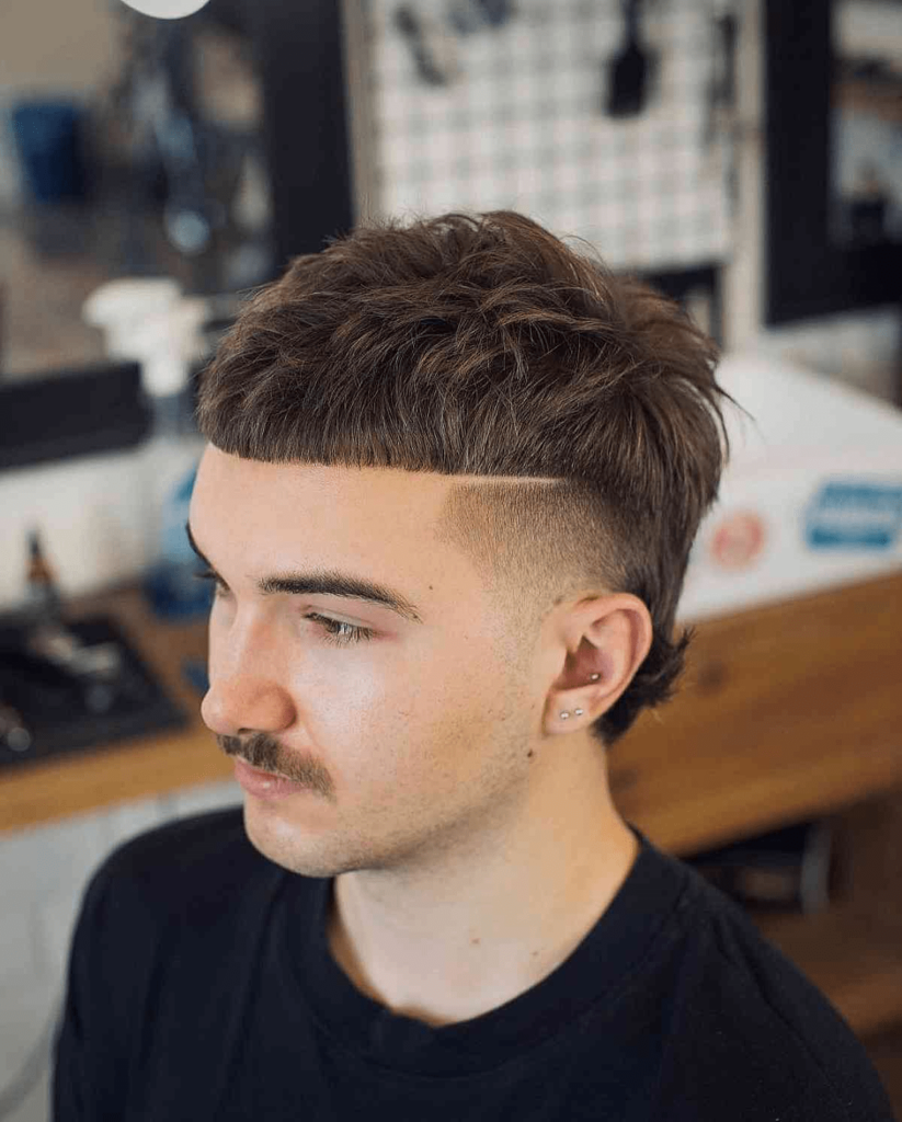 Low Taper Mullet Fade