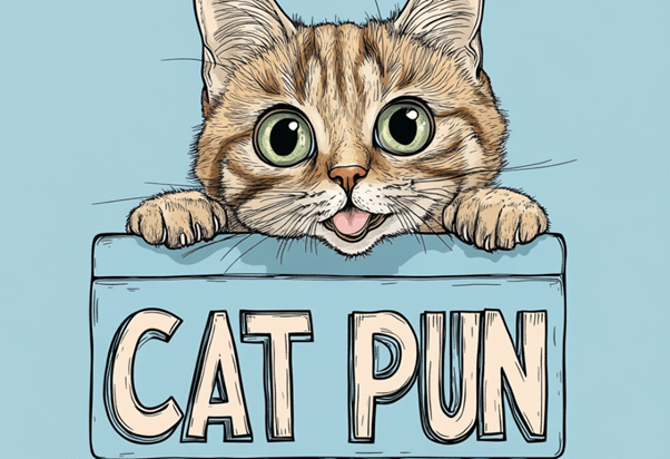 cute cat pun