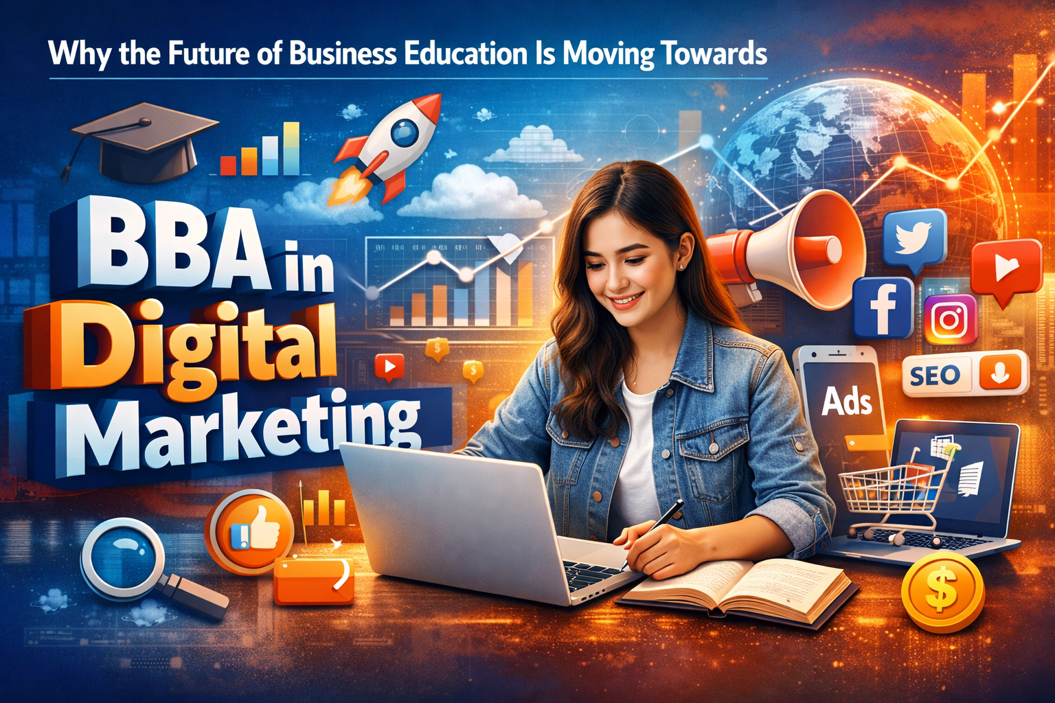 Why the Future of Business Education Is Moving Towards BBA in Digital Marketing