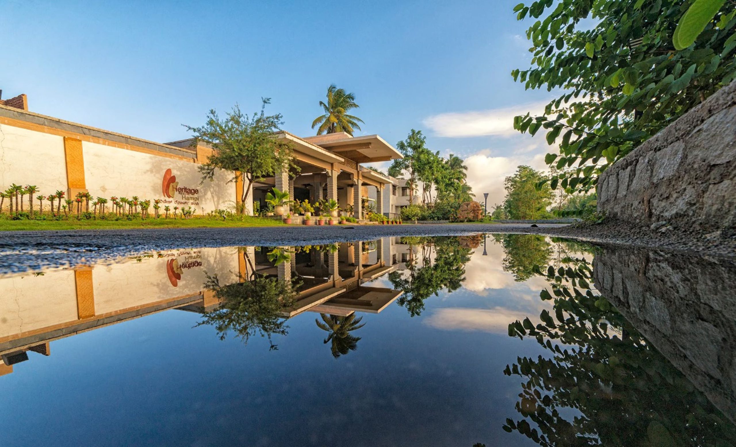 Riverside Heritage in Hampi