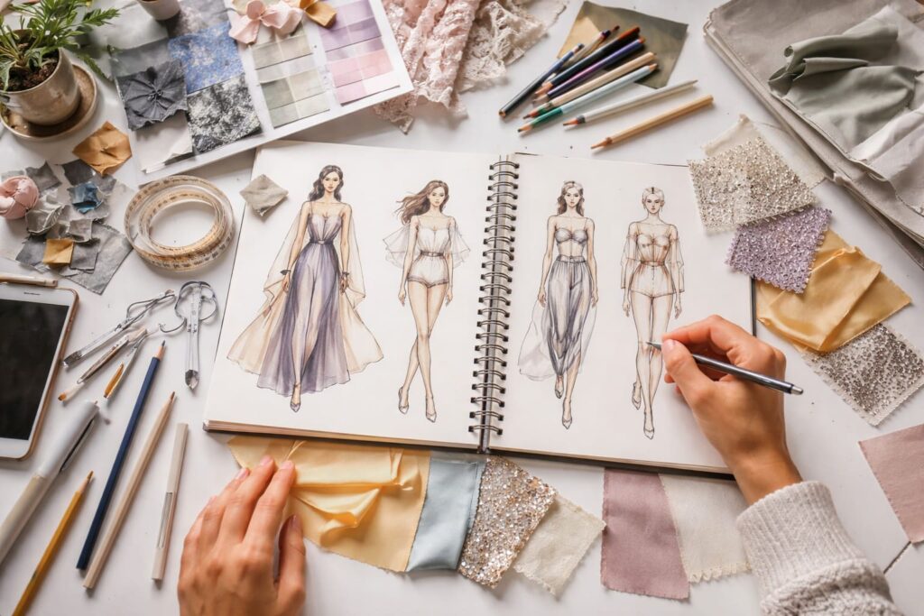 Fabric Samples to Finished Designs: