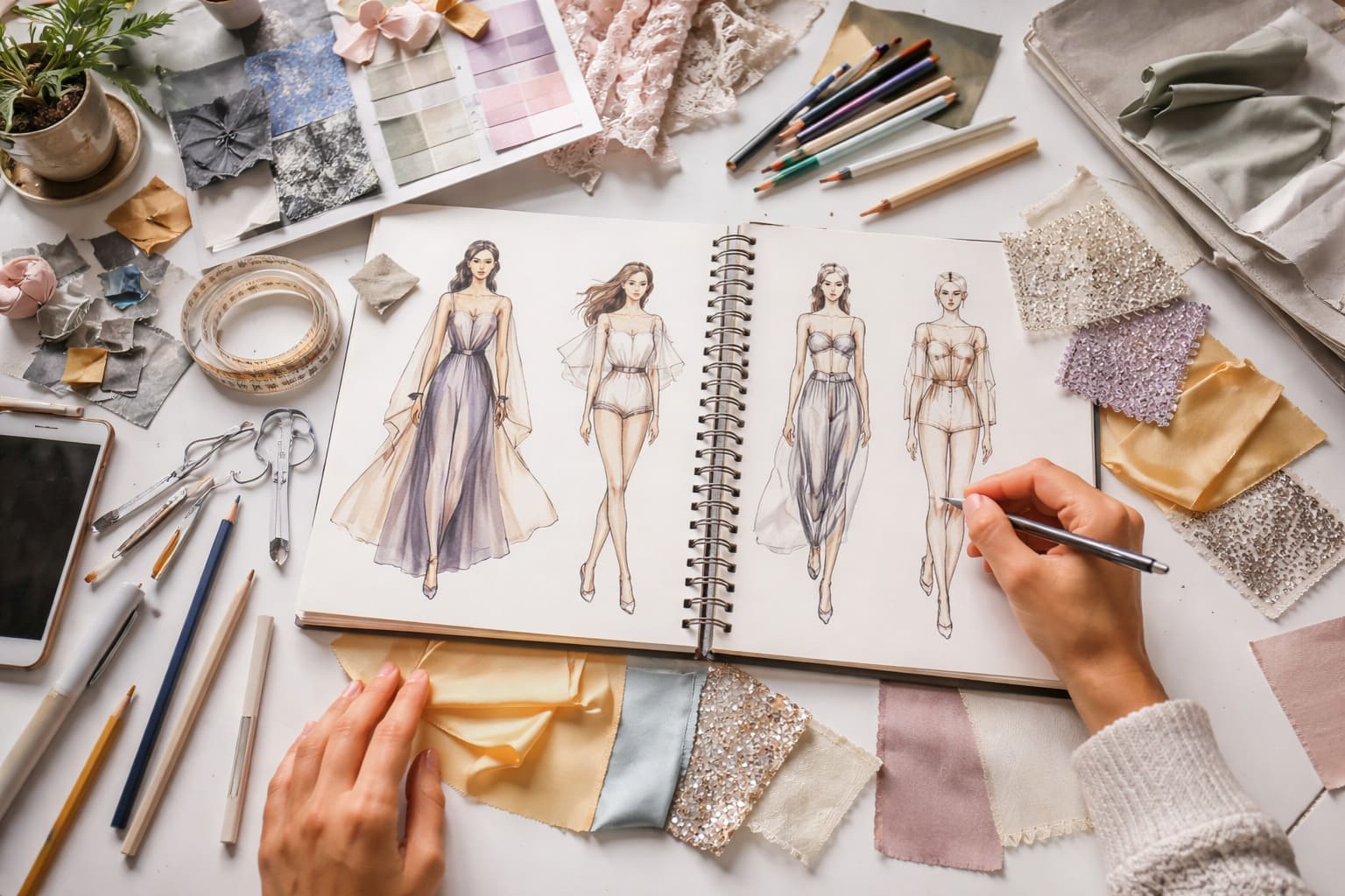 Fabric Samples to Finished Designs: